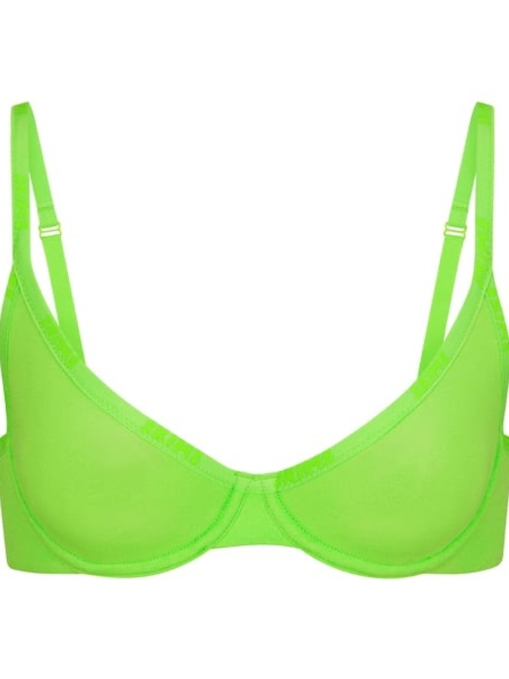 Skims Cotton Logo Demi Bra